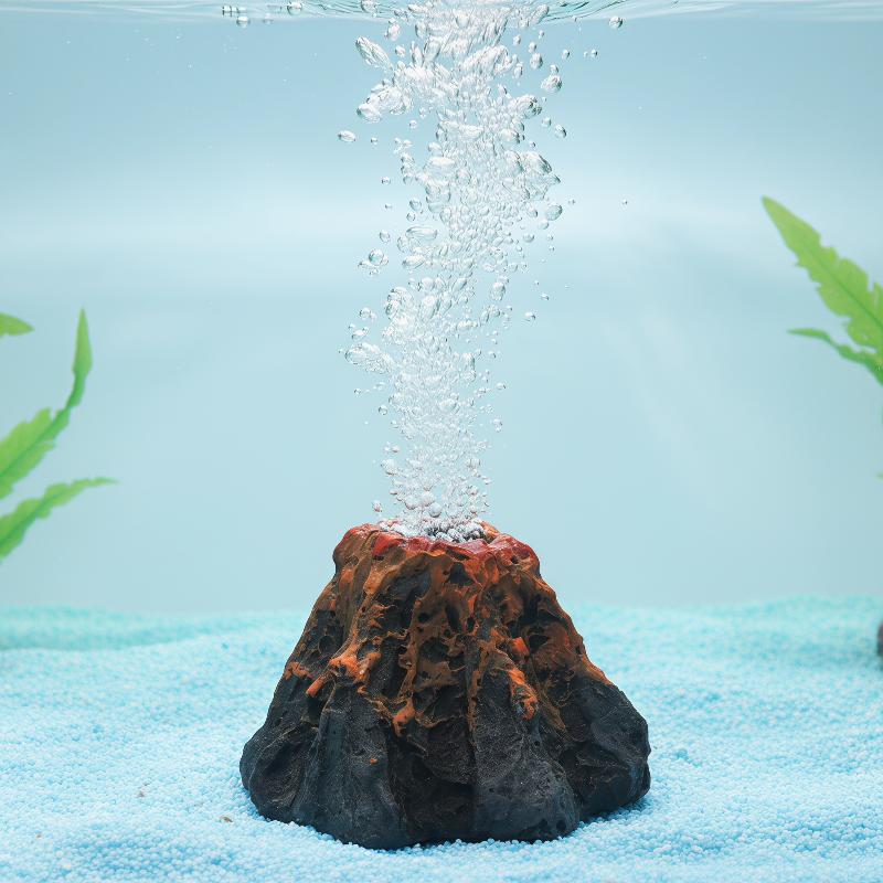 Marine Aquarium Aquascape - Volcano Shaped Aquarium Bubble Stone Oxygen
