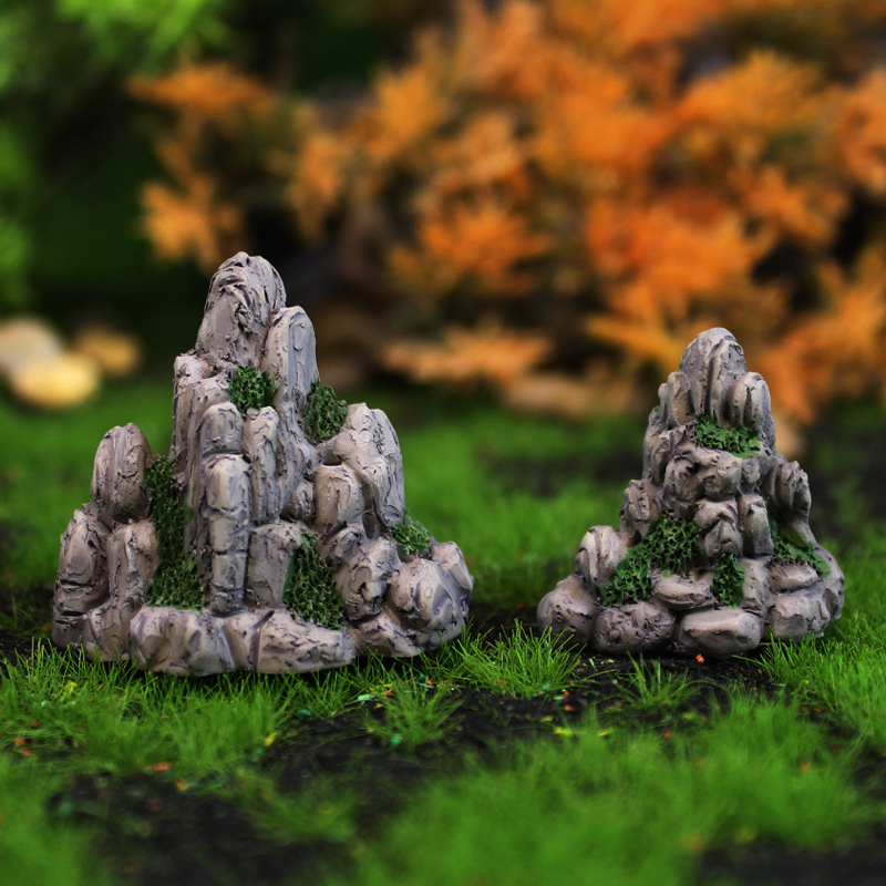 Mini Mountain Miniature Fake S - Marine Aquarium Aquascape recension och pris