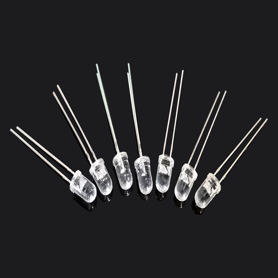 5mm 2pin Cyan Ice Blue 480nm 4 - Actinic Blue Led recension och pris