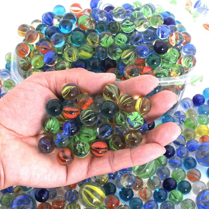 50Pcs 14mm Colorful Glass Marb - Aquarium Marine Tank recension och pris