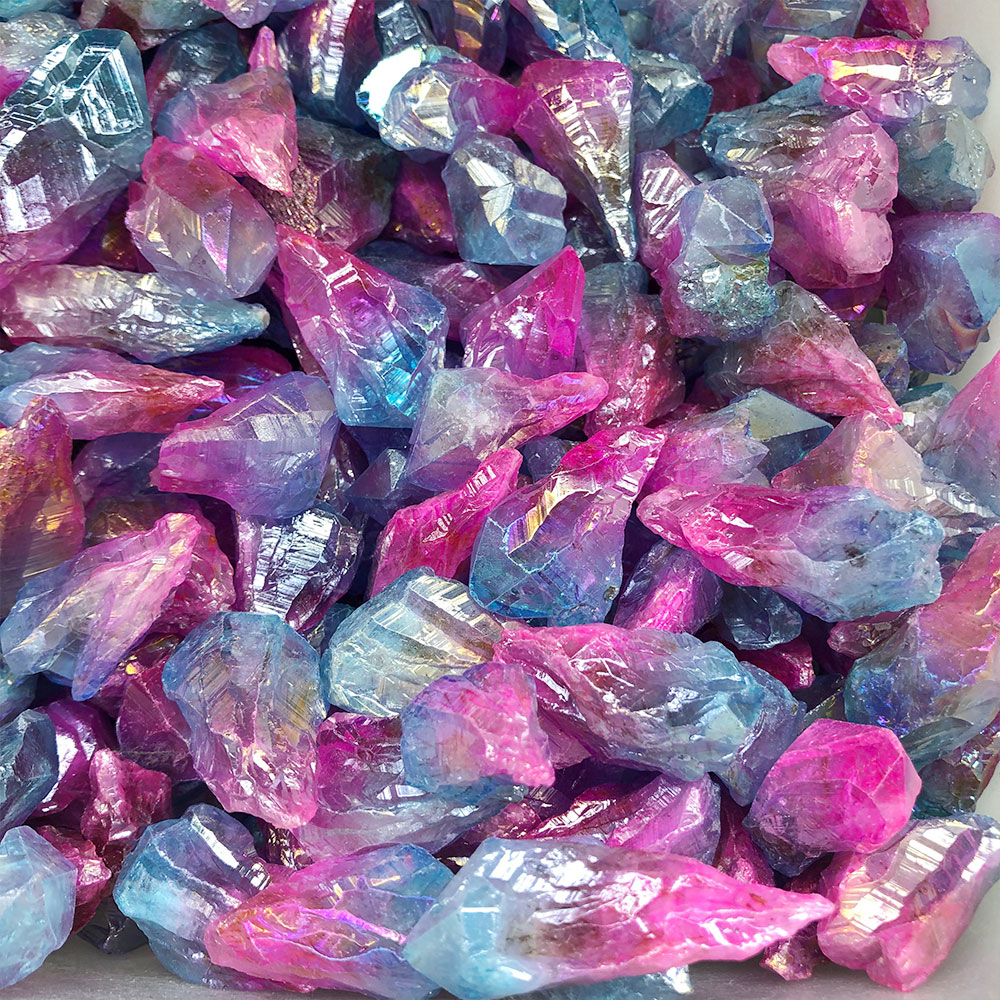1pc Random Electroplated Pink  - Marine Aquarium Aquascape recension och pris
