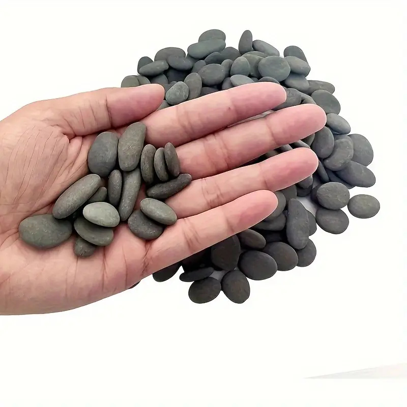 20Pcs Natural River Rocks Smoo - Aquarium Marine Tank recension och pris