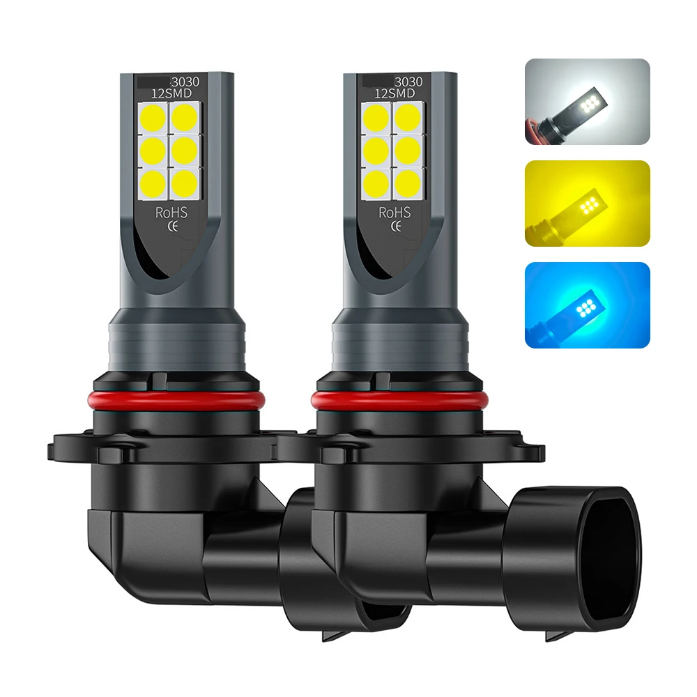 2Pcs H8 H11 LED Bulb 9005 HB3  - Actinic Blue Led recension och pris