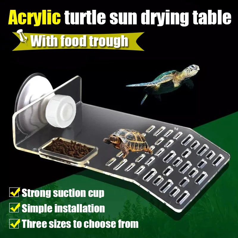 1PC S/M/L Size Turtle Platform - Marine Aquarium Aquascape recension och pris