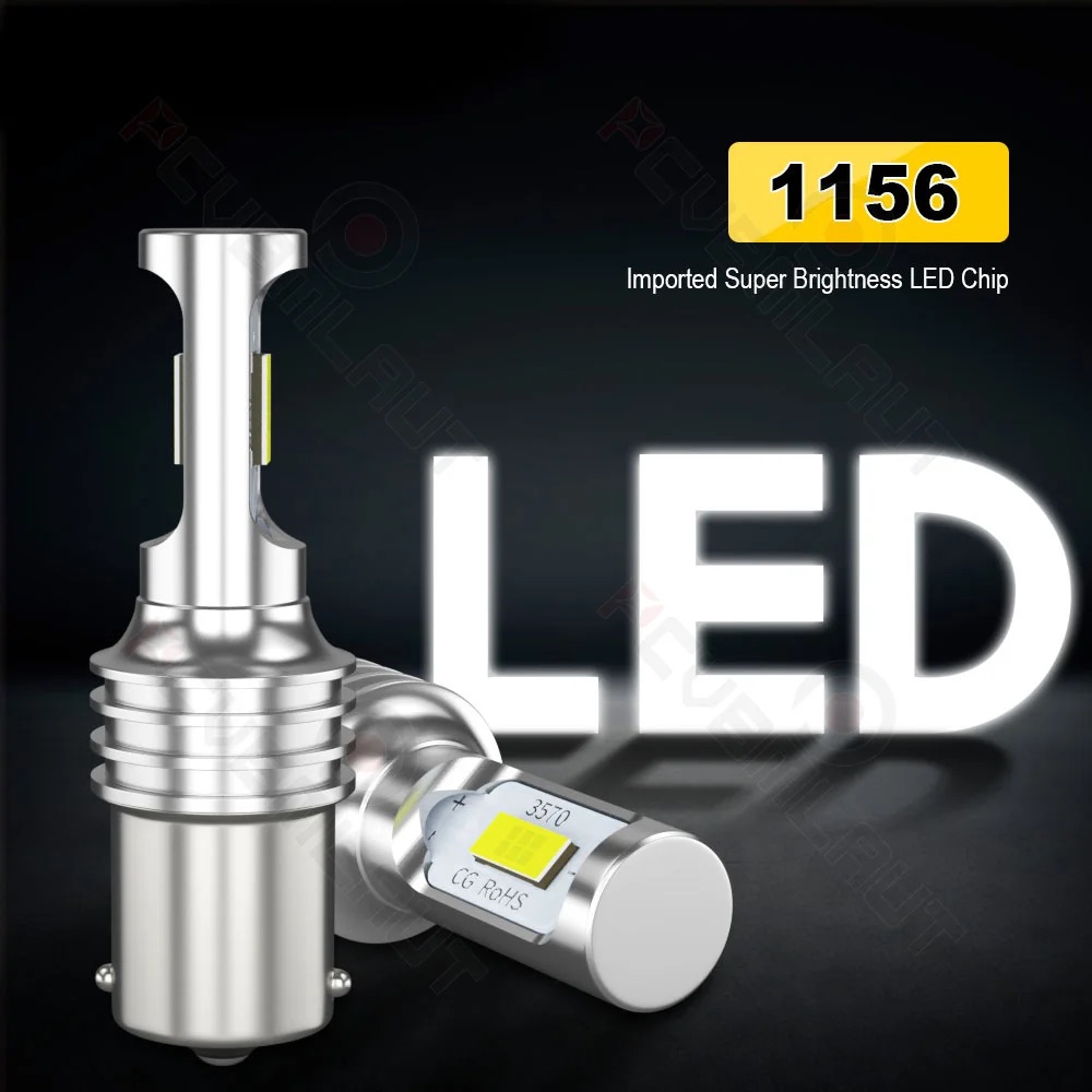 P21W 1156 BA15S LED Reverse Li - Actinic Blue Led recension och pris