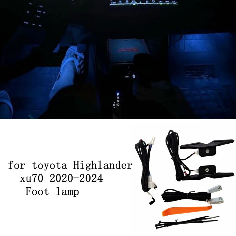 TYPE B 4Pcs LED Foot Light Amb - Actinic Blue Led recension och pris