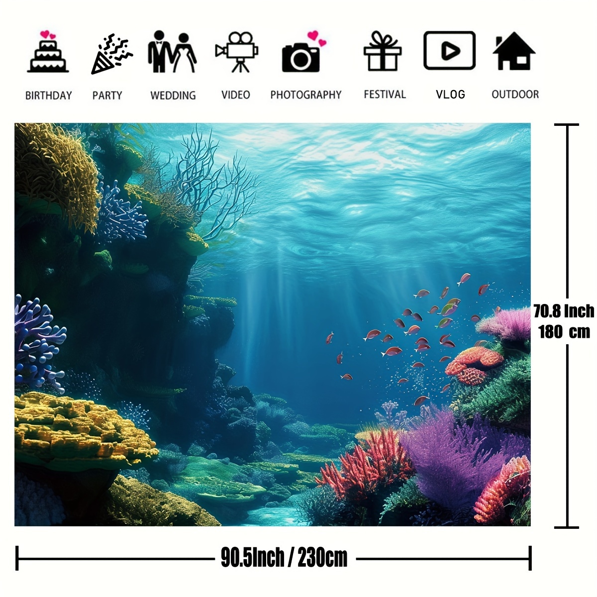 1pc Underwater Coral Reef Fish - Marine Aquarium & Regional Centre Reviews recension och pris