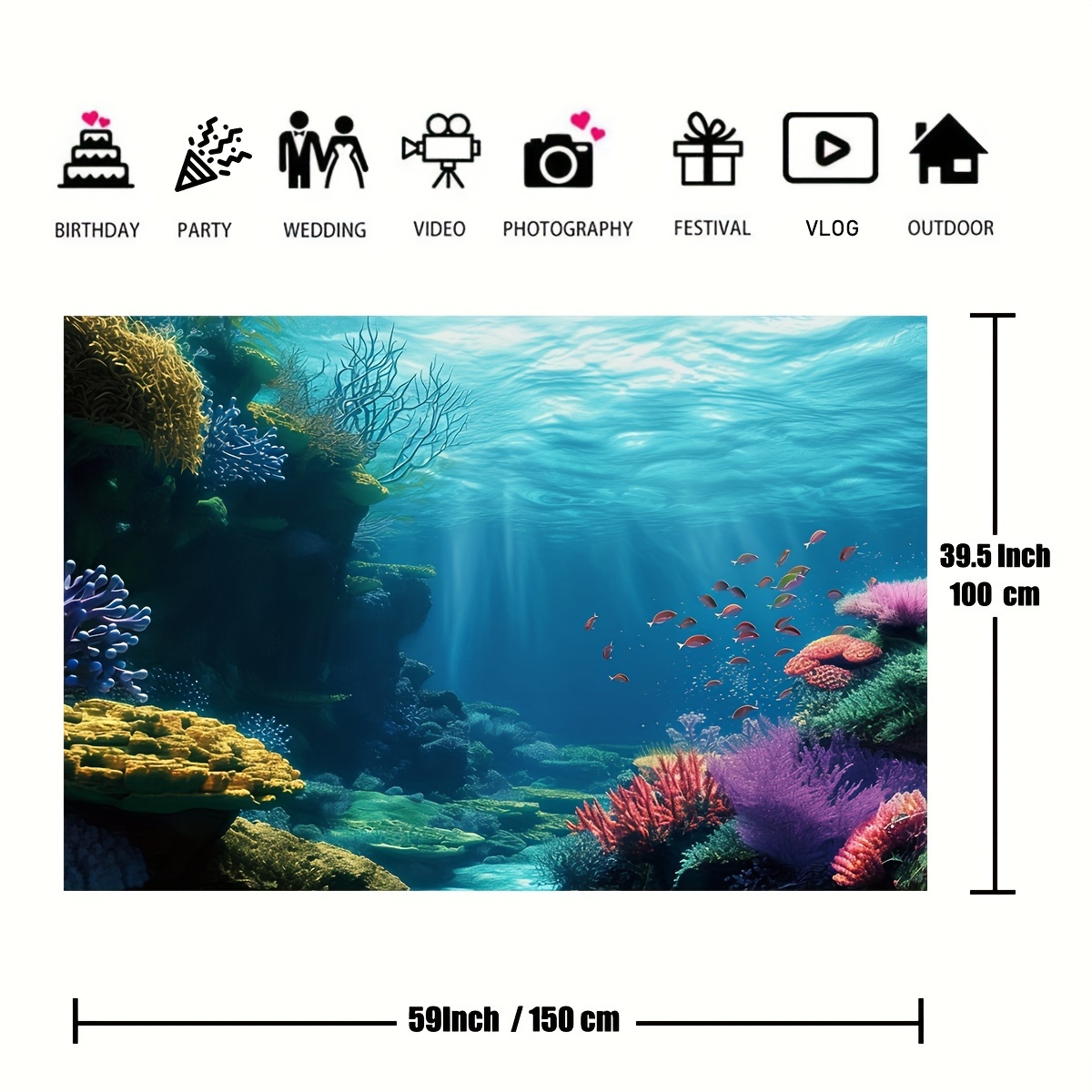 1pc Underwater Coral Reef Fish - Marine Aquarium & Regional Centre Reviews recension och pris