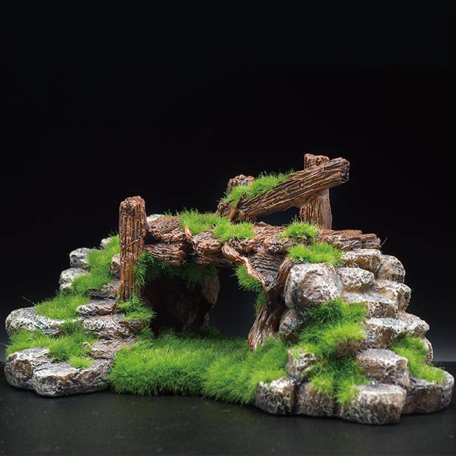 Aquarium Rockery Aquatic Caves - Marine Aquarium Live Sand recension och pris