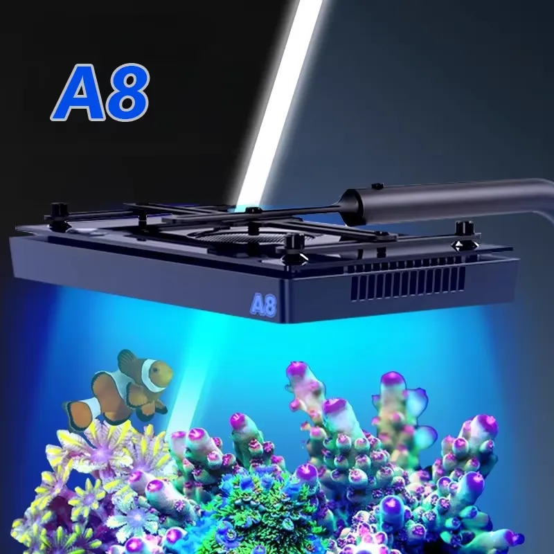A8SE II Max Blue 240W WiFi App - Aquarium Marine Tank recension och pris