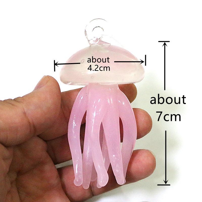 Pink Jellyfish Glass Pendant C - Marine Aquarium & Regional Centre Reviews recension och pris