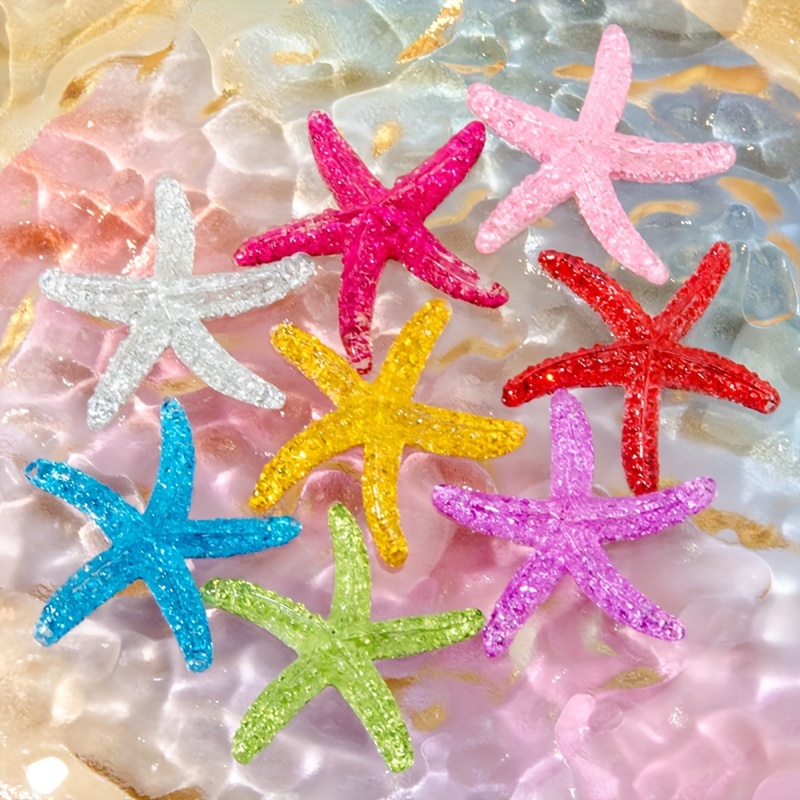 10Pcs 1.57 Inch Resin Starfish - Marine Aquarium Aquascape recension och pris