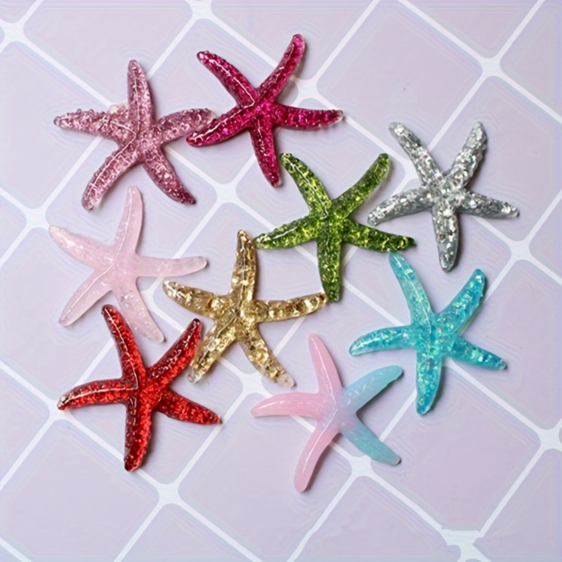 10Pcs 1.57 Inch Resin Starfish - Marine Aquarium Aquascape recension och pris